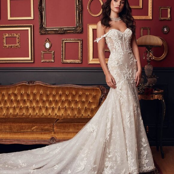 Calla Blanche Stefani 121221 Wedding Gown Size 12